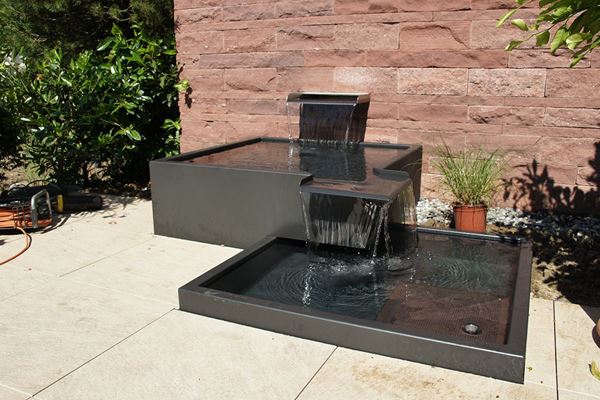 Gartenbrunnen, brunnen, wasserspiele im garten conma gartendesign