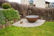 Bild von Brunnen Sfera mit CNS-Einlauf